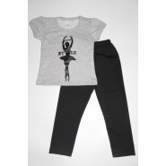 Костюм "Балерина  с футболкой" 13-040